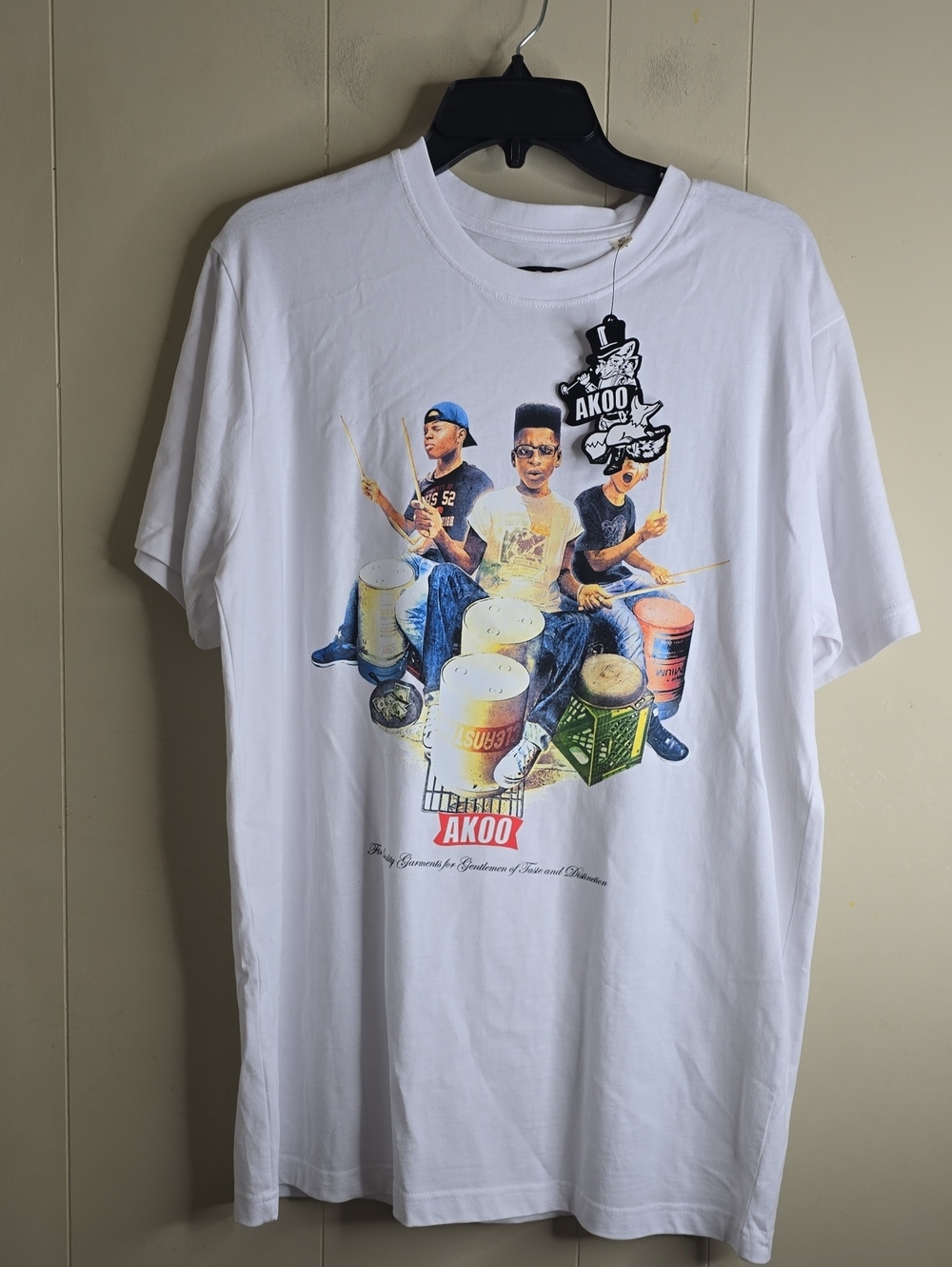 AKOO A King Of Oneself Graphic Short Sleeve Tee Shirt Size Medium